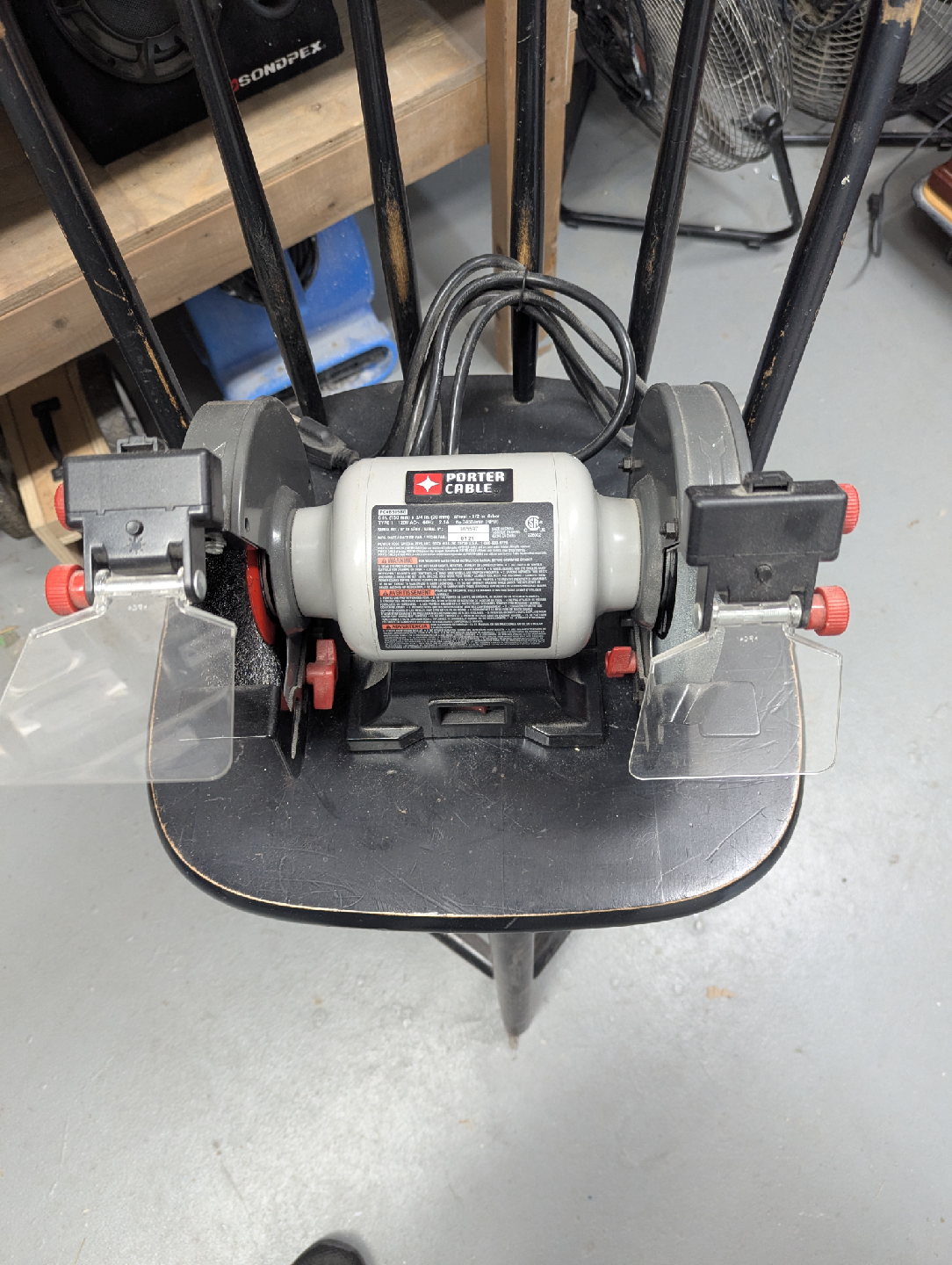 Porter Cable Bench Grinder with Wire Wheel - photo 5