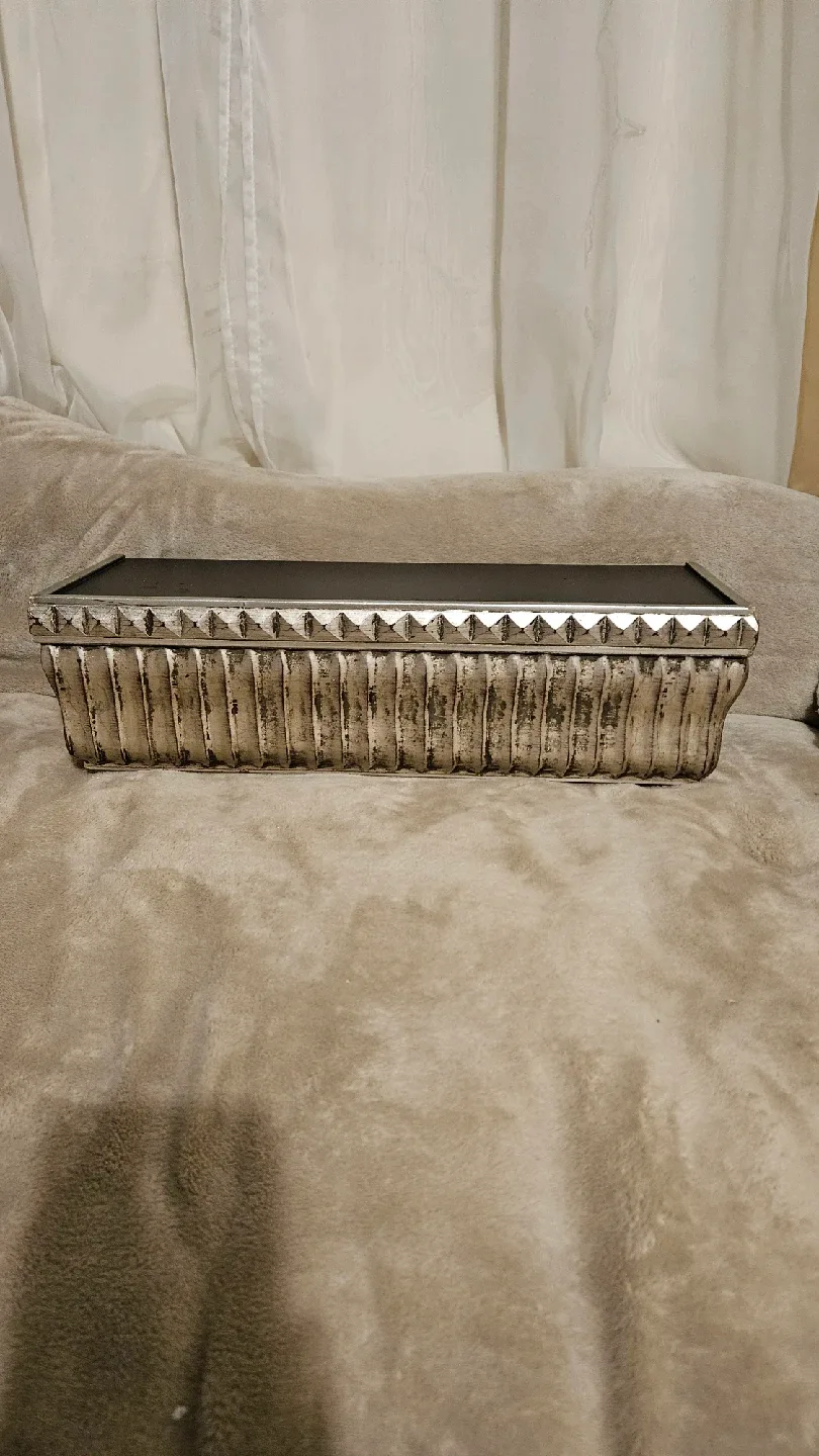 Decorative  Silver , Black and White Gold Wall Ledge image indicator(3)