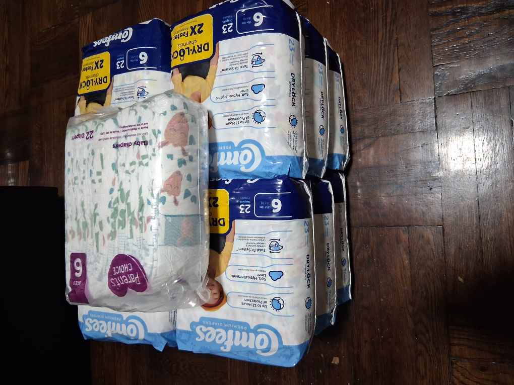 Comfees Premium Diapers Size 6 - 23 Count Packs - photo 2