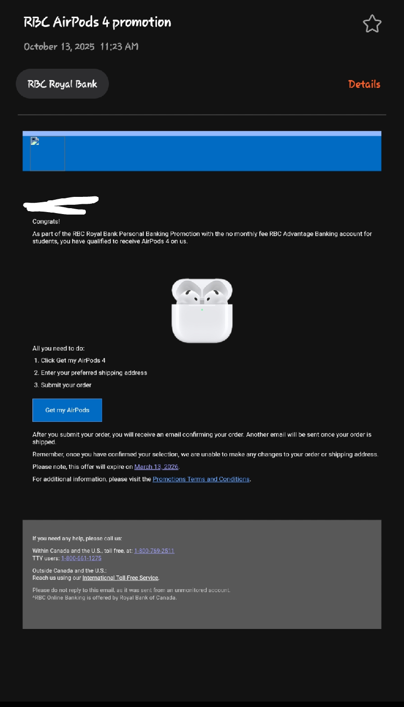 UNWORE AND UNWRAPPED Apple AirPods 4 BRAND NEW - photo 2