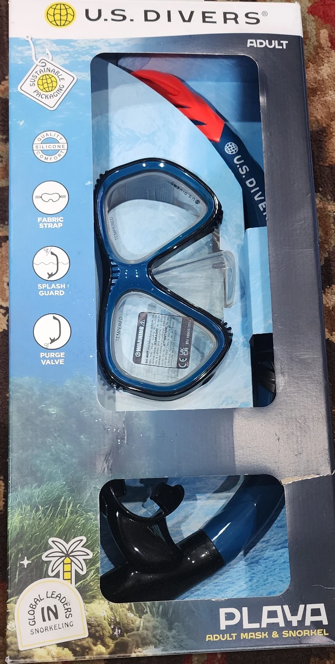U.S. Divers Playa Adult Mask & Snorkel Set