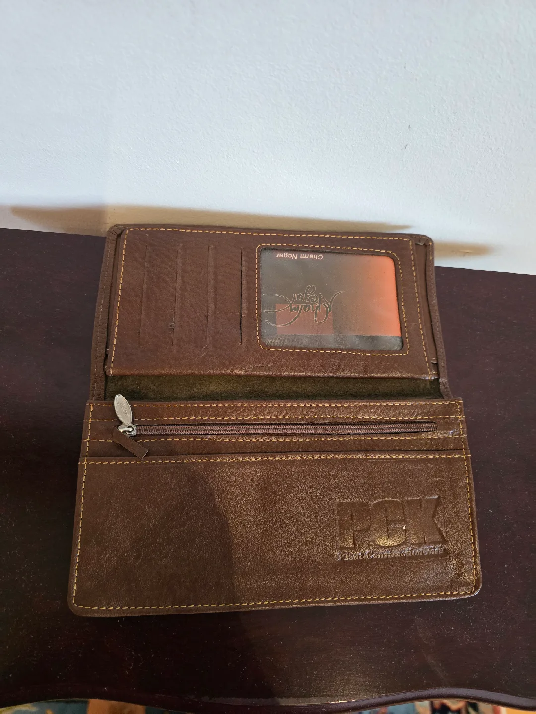 R.G.K Charm Negar Brown Leather Wallet image indicator(2)