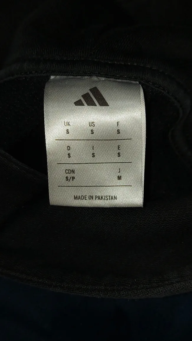 Adidas Black Hoodie - Size S image indicator(2)