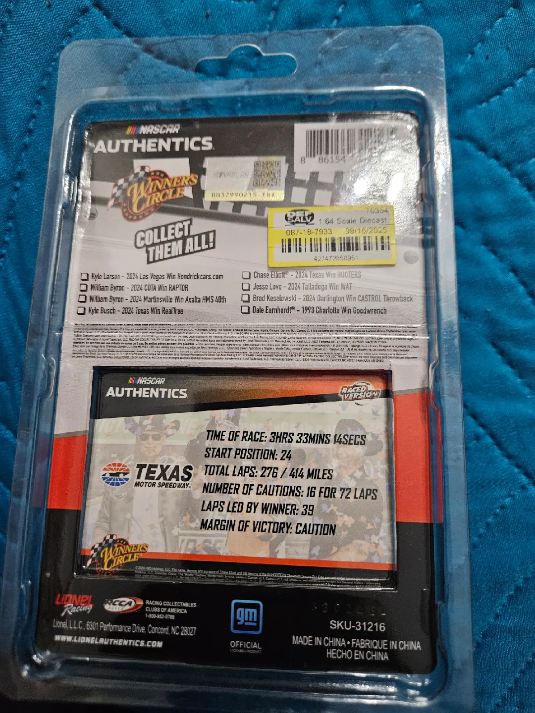 NASCAR Authentics Chase Elliott Diecast Car image indicator(2)