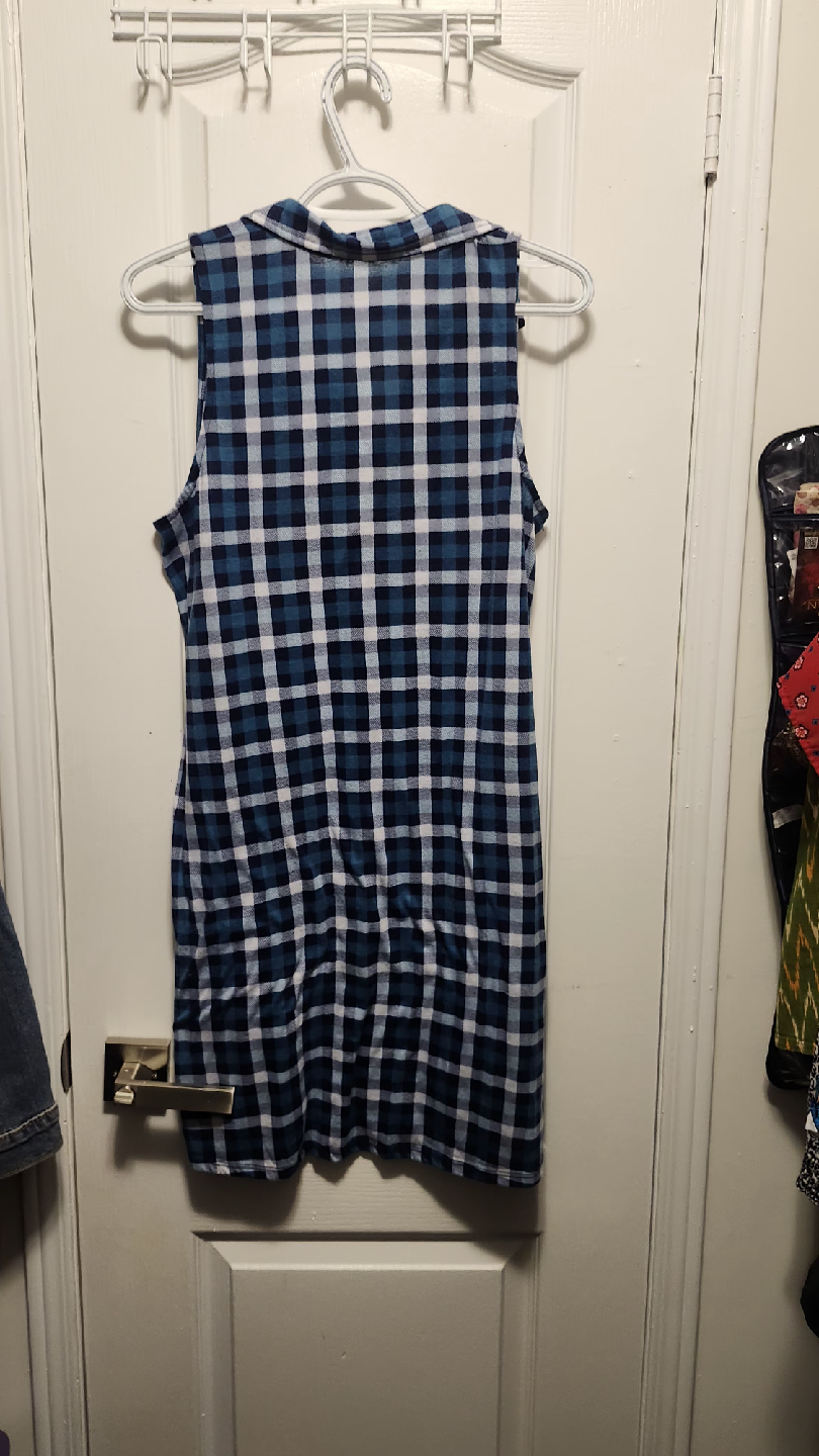 Sleeveless Plaid Dress sime Medium - photo 5