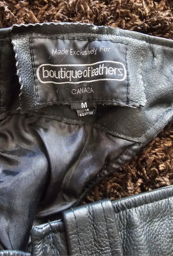 🧡 Boutique of Leathers Chaps - Size M - photo 2