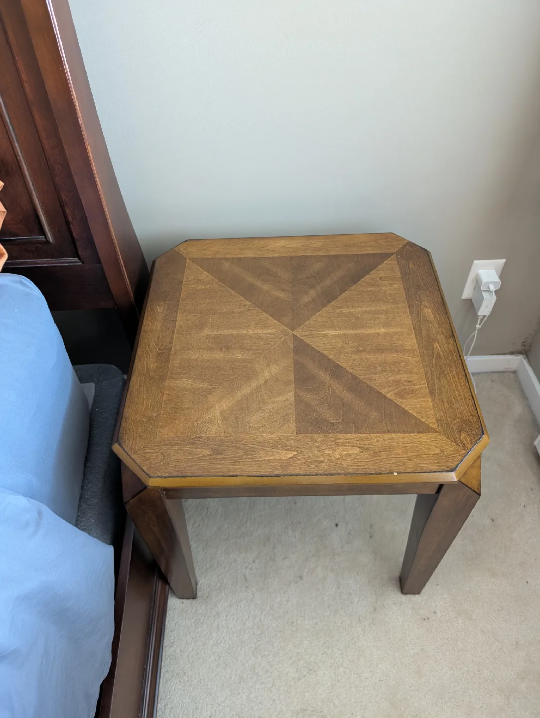 Wooden Lift Top Coffee Table + Matching Side Table image indicator(6)