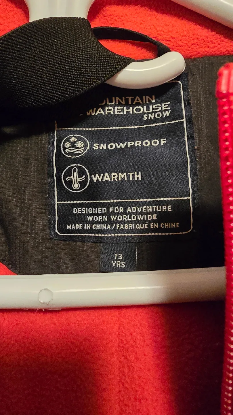 Mountain Warehouse Snow Suit - Size 13 Yrs image indicator(2)