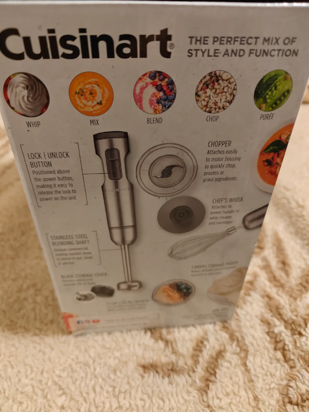 Cuisinart Smart Stick Variable Speed Hand Blender 🥕 image indicator(2)