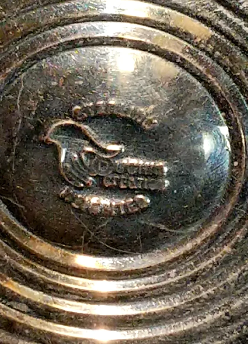 Vintage Silver Plate clear glass candy dish image indicator(2)