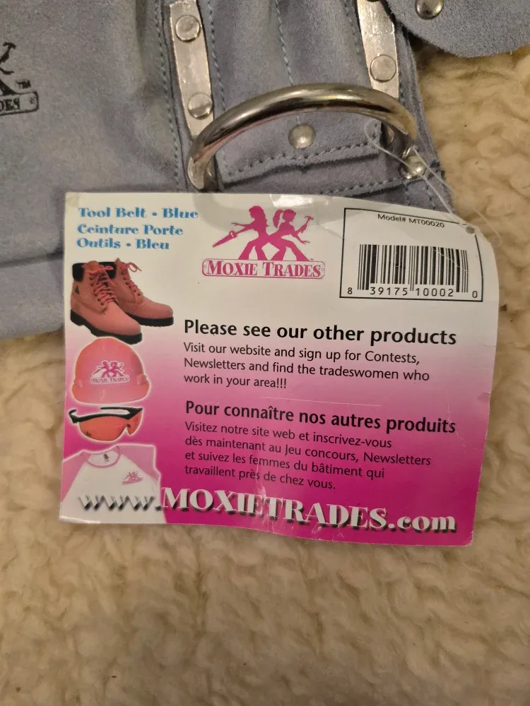 Moxie Trades Blue Tool Belt - New image indicator(2)