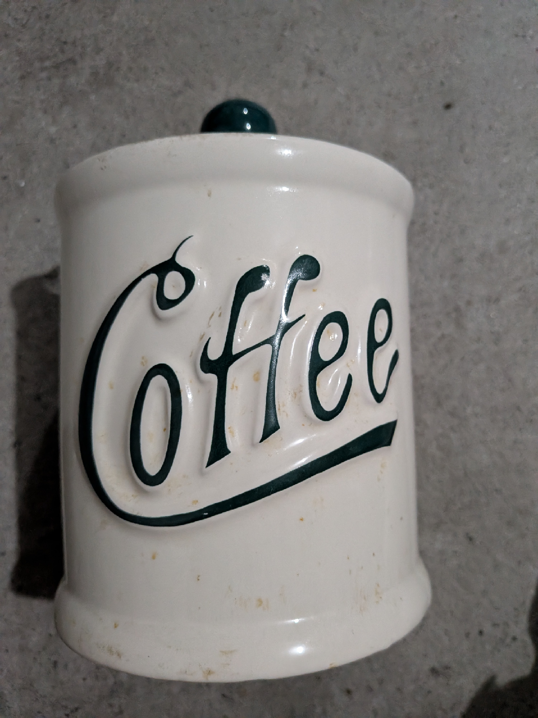 Ceramic Coffee Canister