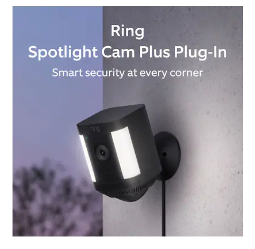 Ring Spotlight Cam Plus Plug-In - photo 2
