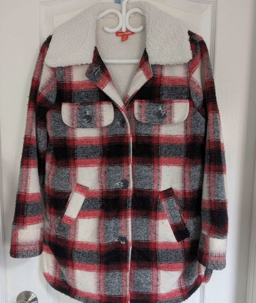 Plaid Sherpa Shacket