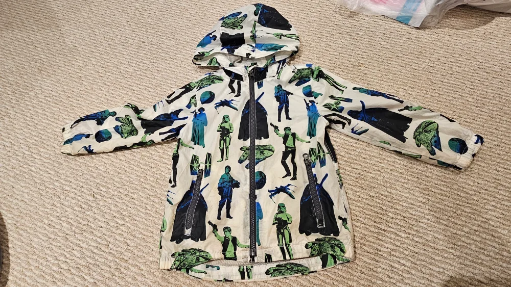 Baby Gap Star Wars Toddler Rain Jacket - Size 5