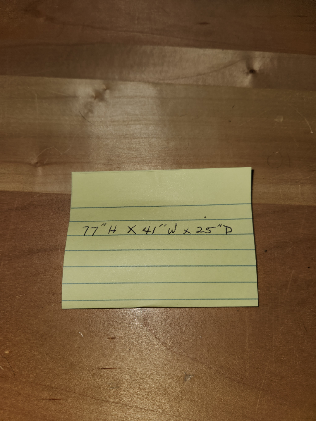 Wooden Armoire Cabinet - 77"x41"x25" - photo 4