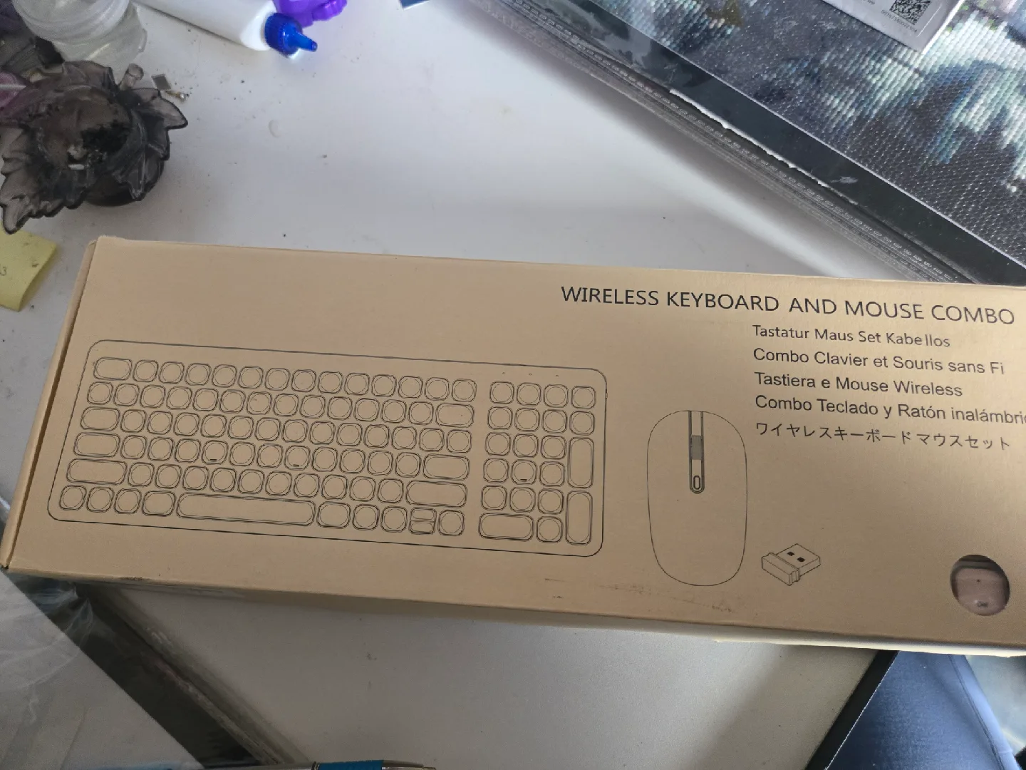 Wireless Keyboard and Mouse Combo - New