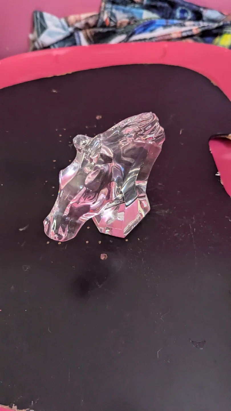 Crystal Horse Head Figurine image indicator(3)