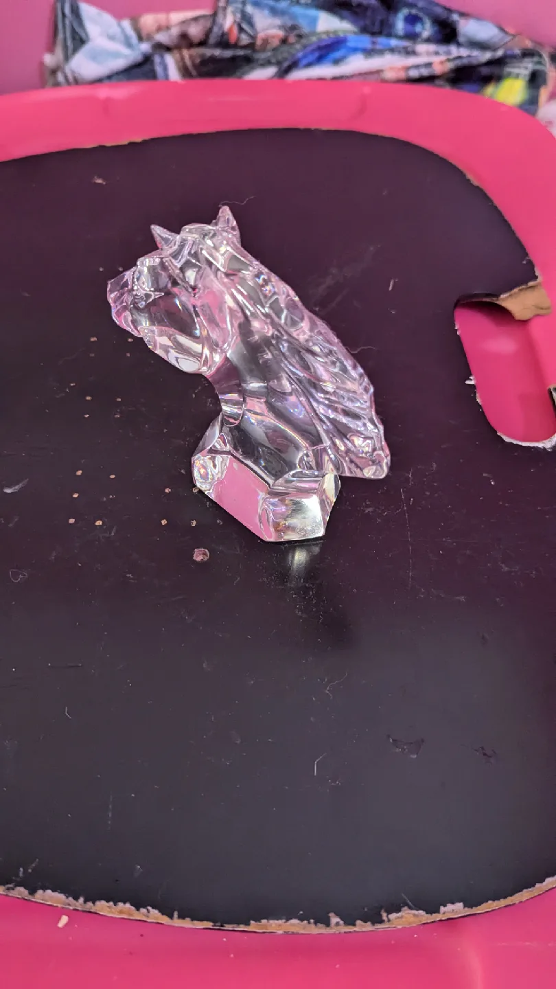 Crystal Horse Head Figurine image indicator(4)