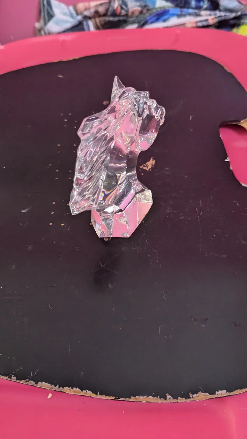 Crystal Horse Head Figurine image indicator(5)