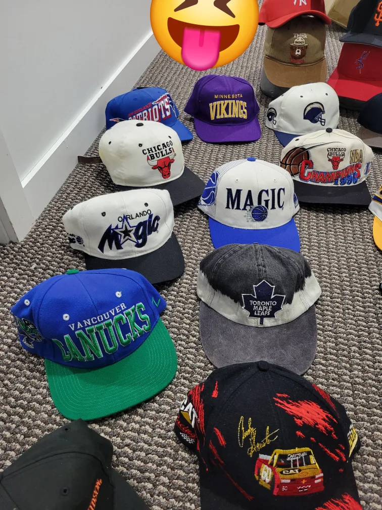 Assorted Sports Team Hats image indicator(6)