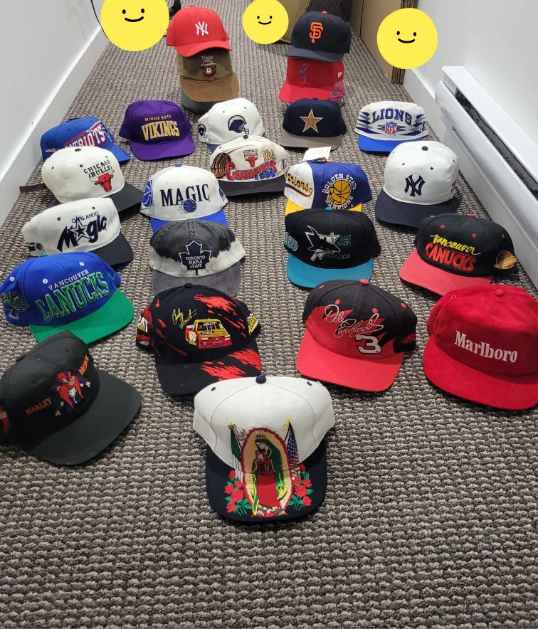 Assorted Sports Team Hats image indicator(7)