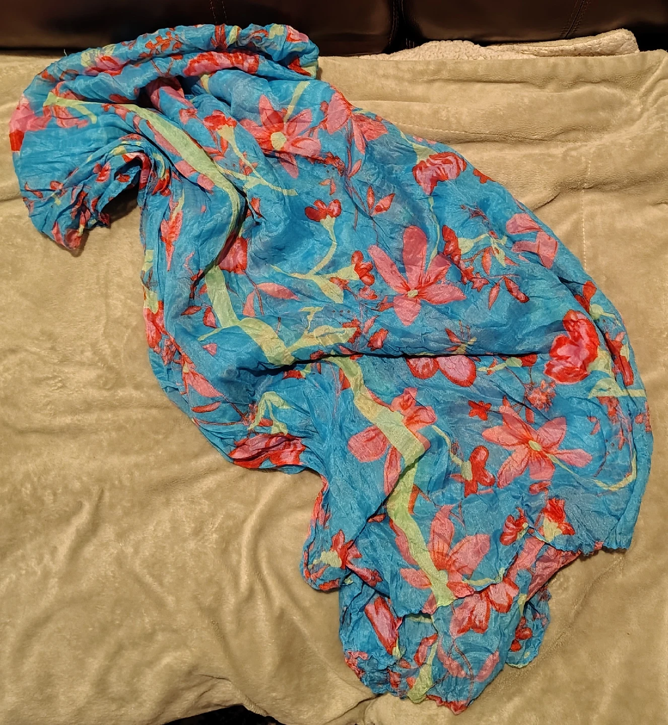 vintage Scarves - Pink, Floral, Green, Y2K!!