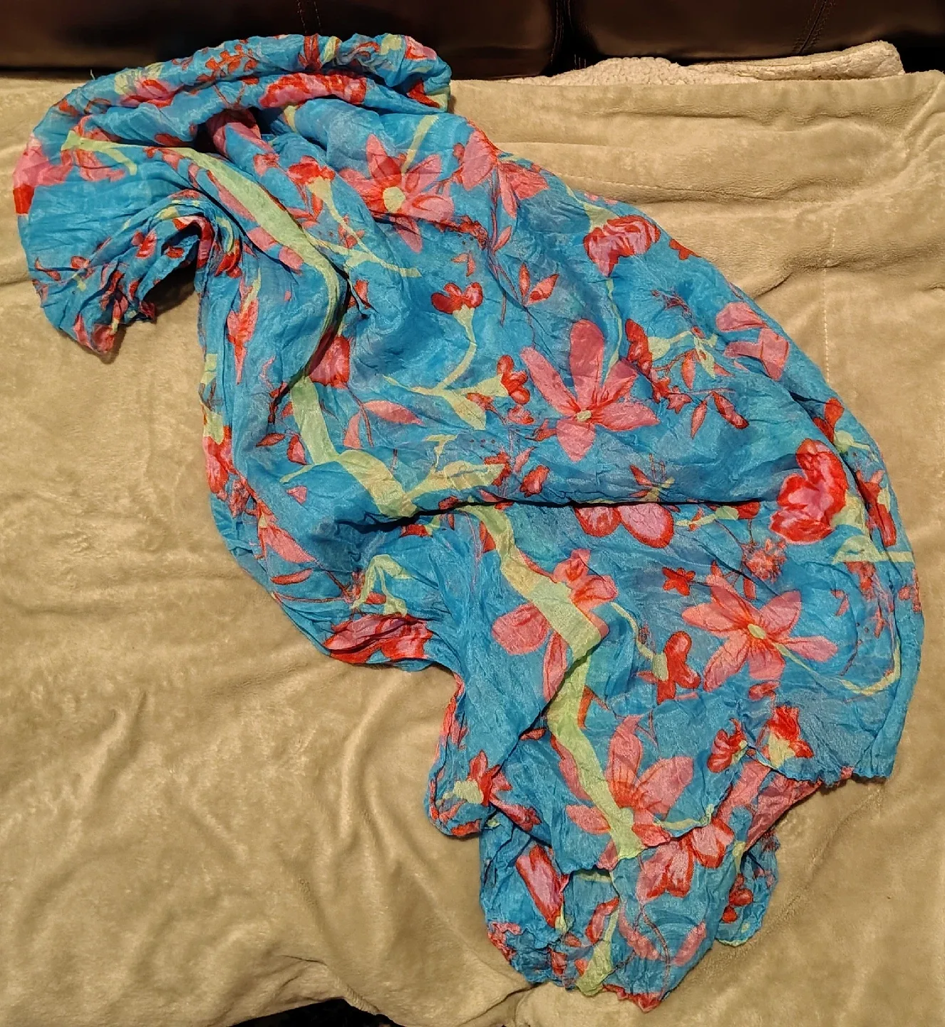 vintage Scarves - Pink, Floral, Green, Y2K!!