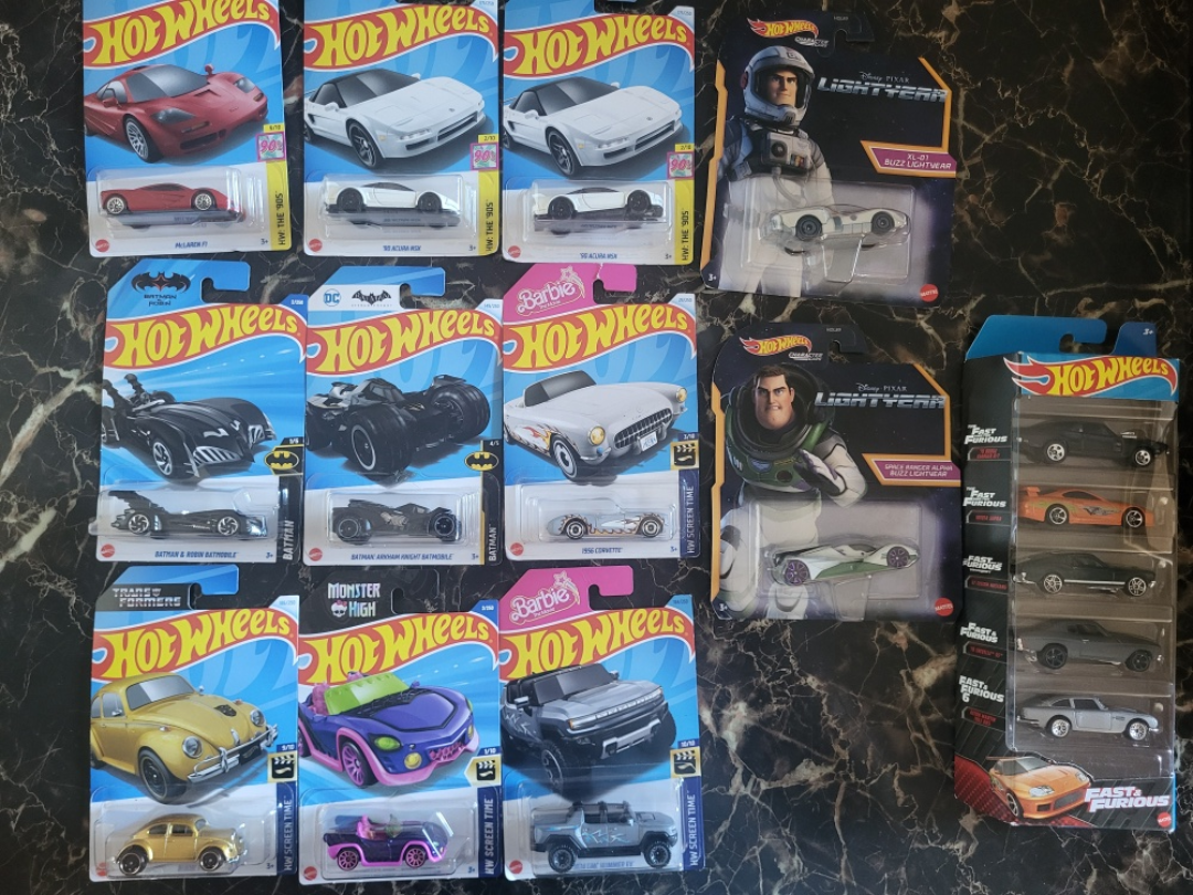 Hot Wheels Collection: Batman, Fast & Furious, Disney