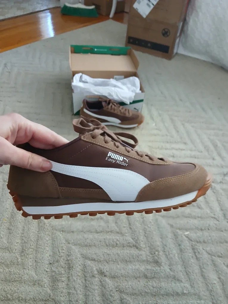 Brand New Puma Easy Rider S&N Wns Coffee Brown - Size 10 image indicator(2)