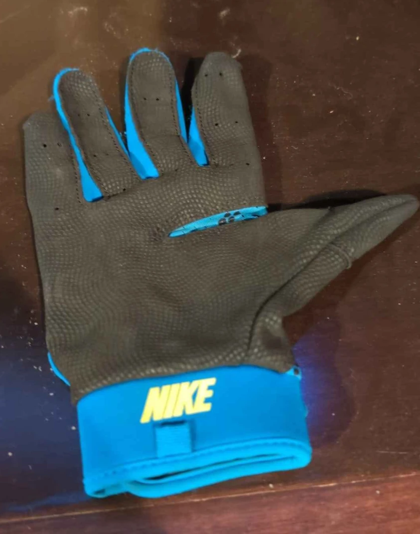 Nike Hyperfuse Baseball Glove - Blue & Black