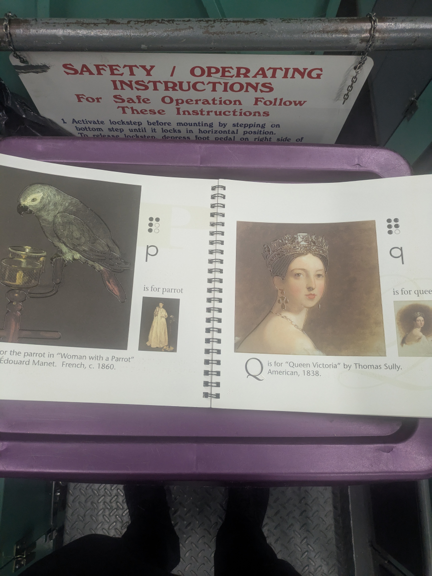 Art & The Alphabet: A Tactile Experience Book - photo 2