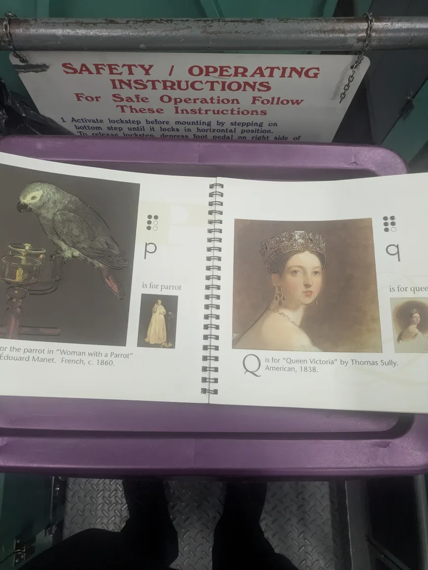 Art & The Alphabet: A Tactile Experience Book image indicator(2)