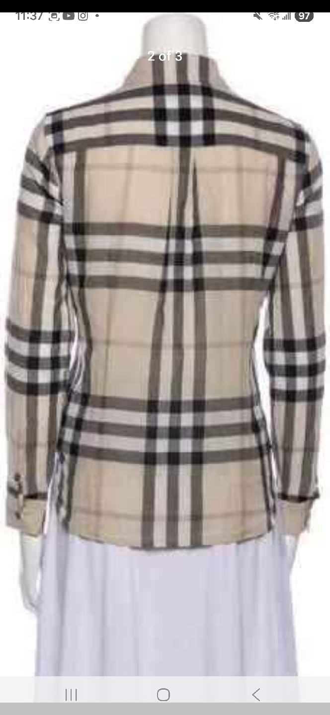 Authentic womens Burberry shirt - photo 2