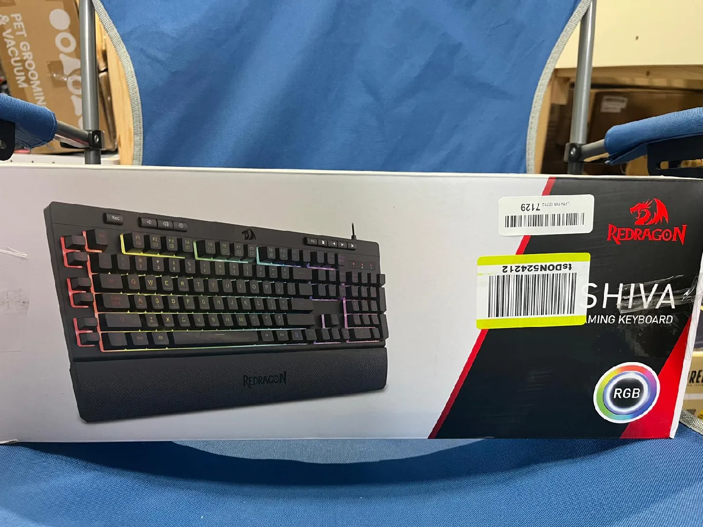 Redragon K512 Shiva RGB Gaming Keyboard - Like New! image indicator(5)