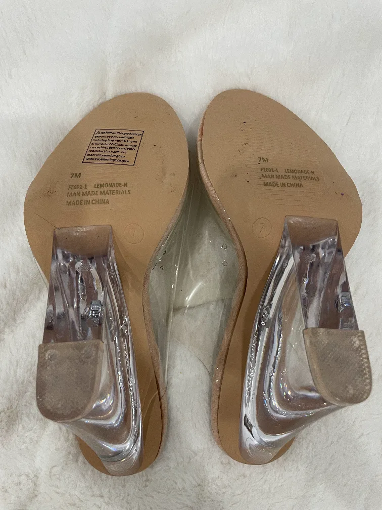 Fashion Nova Clear Heels image indicator(6)