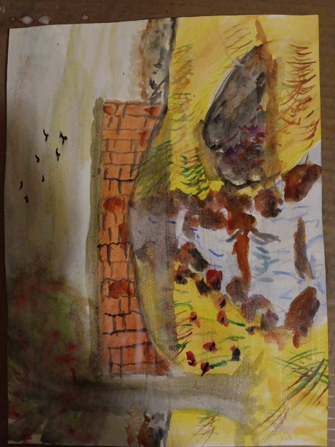 Watercolor paintings