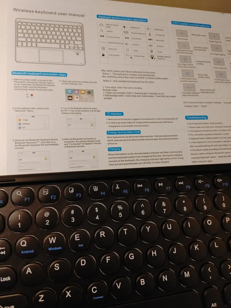 Fintie Wireless Keyboard - New in Box! image indicator(2)