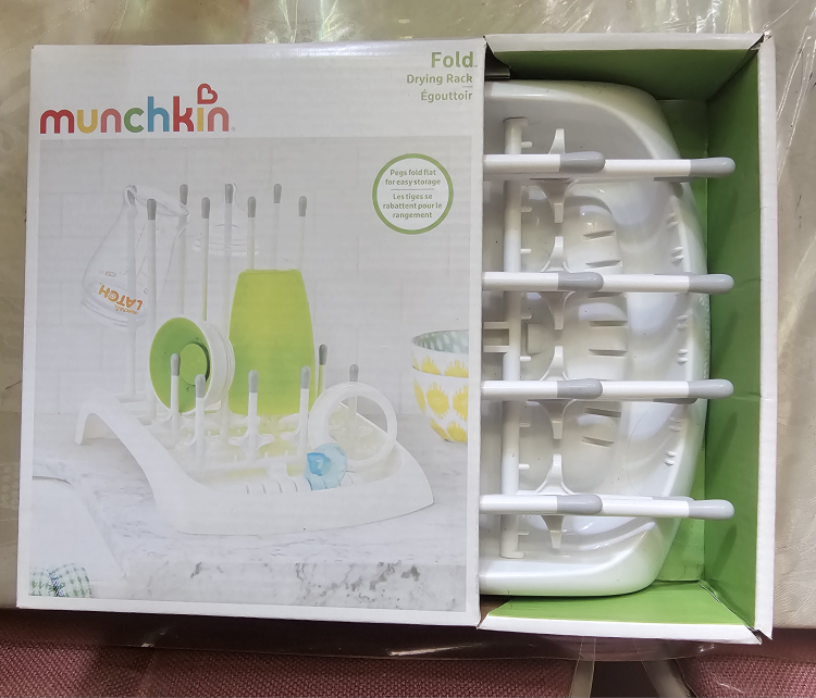 Munchkin Fold Drying Rack - Like New!