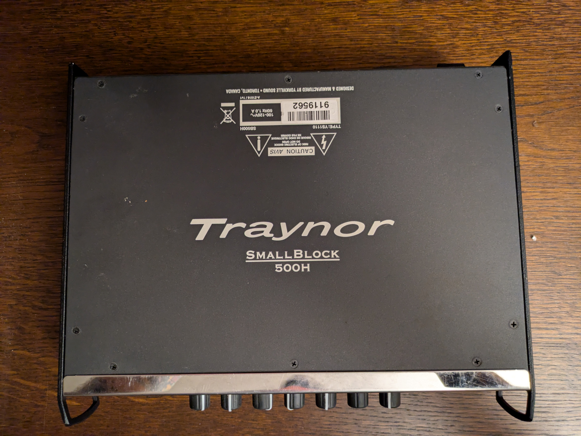Traynor Small Block 500H (500 Watts)