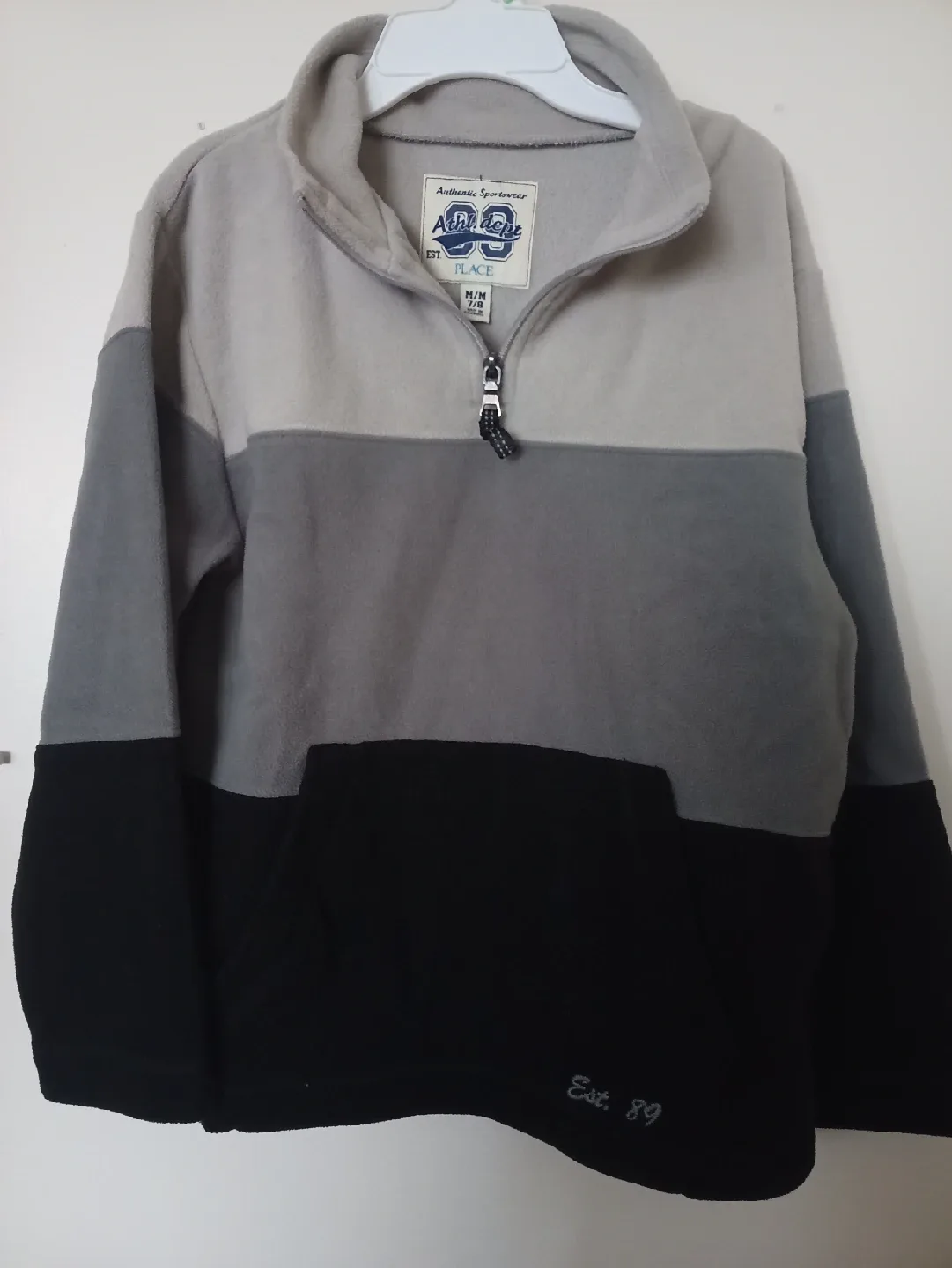 Children's Place Fleece Pullover - Size M (7/8)