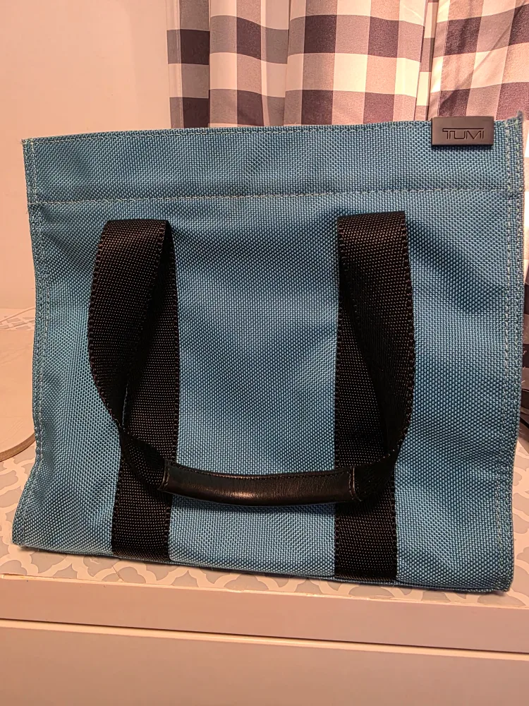 TUMI Teal Tote Bag