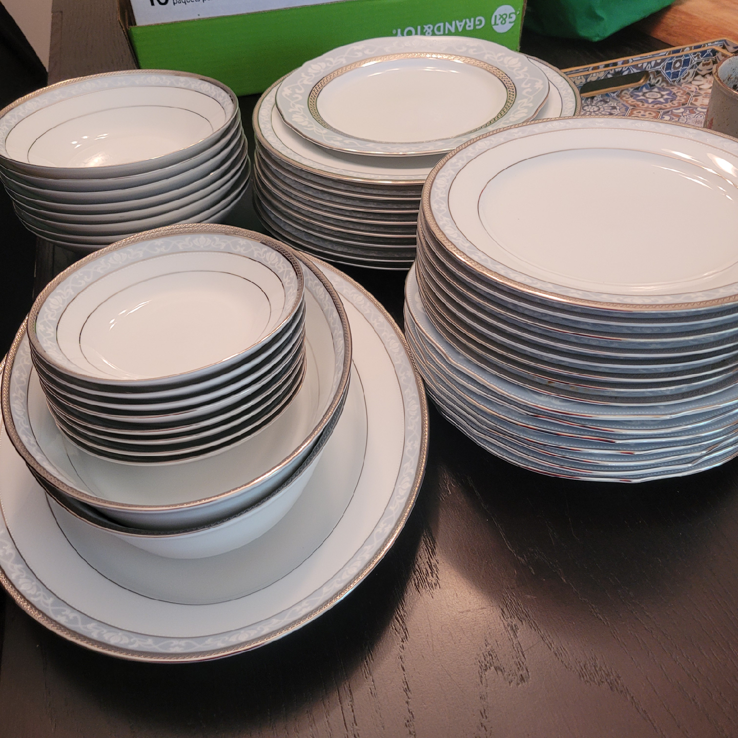 Fine China Dinnerware Set - photo 2