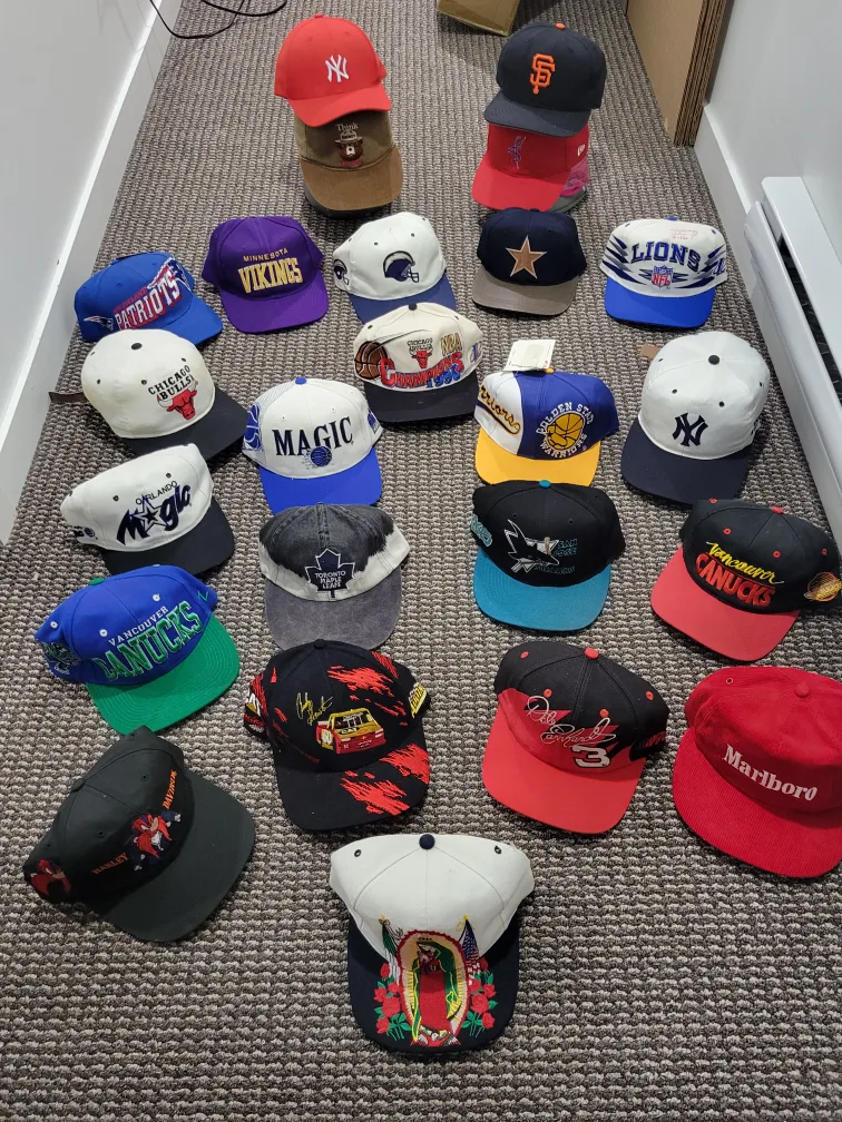 Assorted Sports Team Hats thumbnail