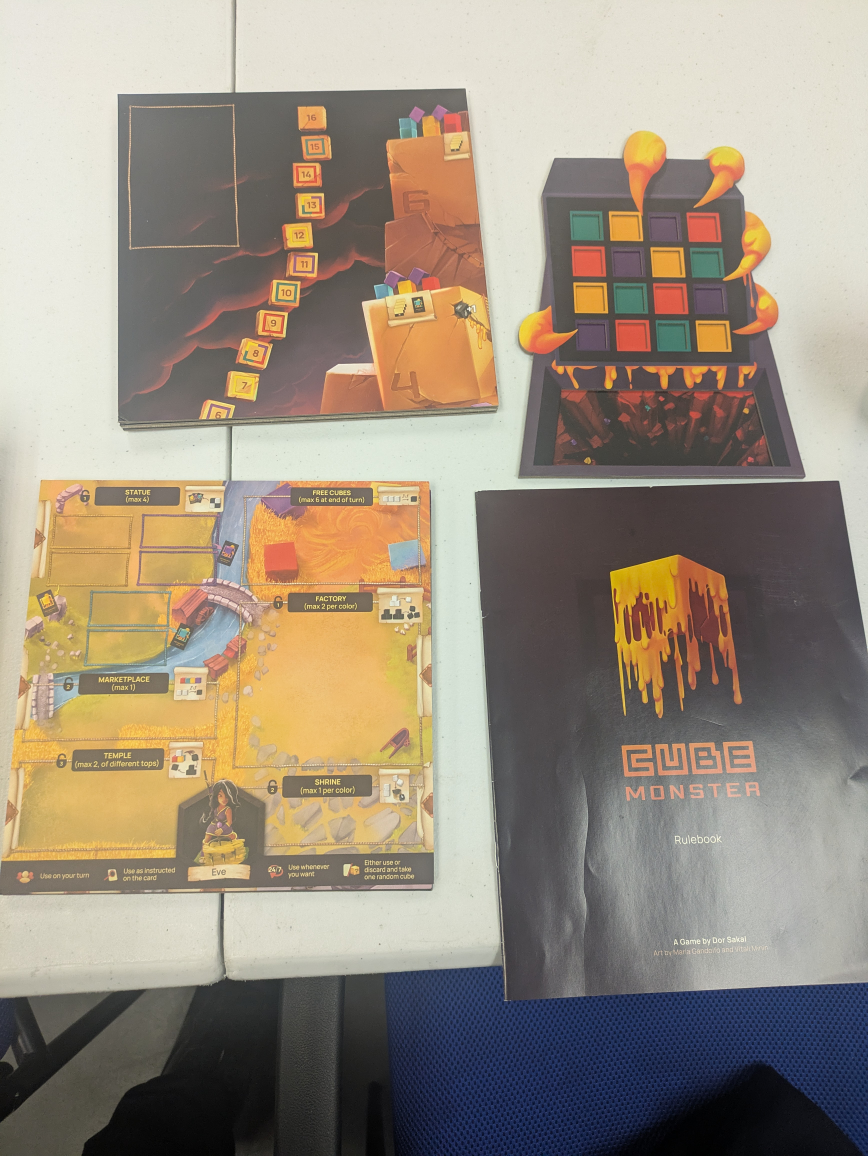 Cube Monster Board Game - photo 4