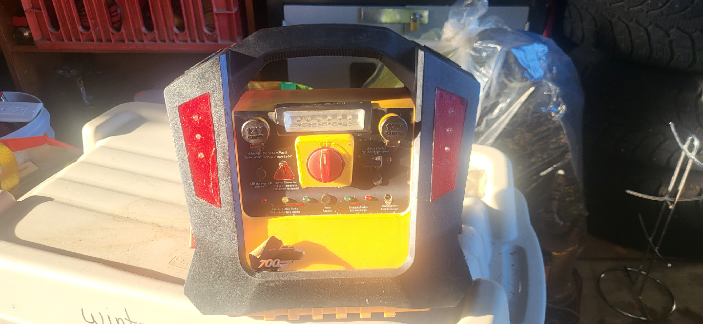 700 Amp Jump Starter with Charger