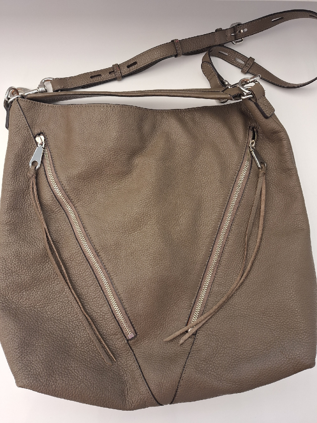 Rebecca Minkoff Hobo Bag - Taupe Leather - photo 2