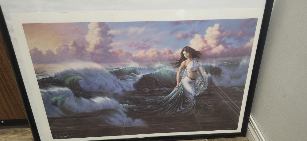 Sea Goddess numbered print