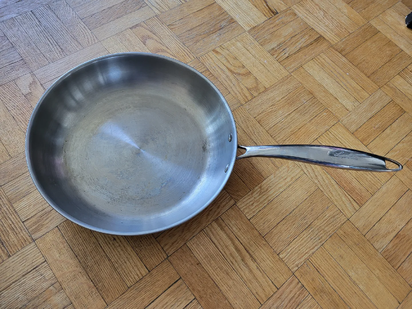 Lagostina stainless steel pan 25 cm image indicator(4)