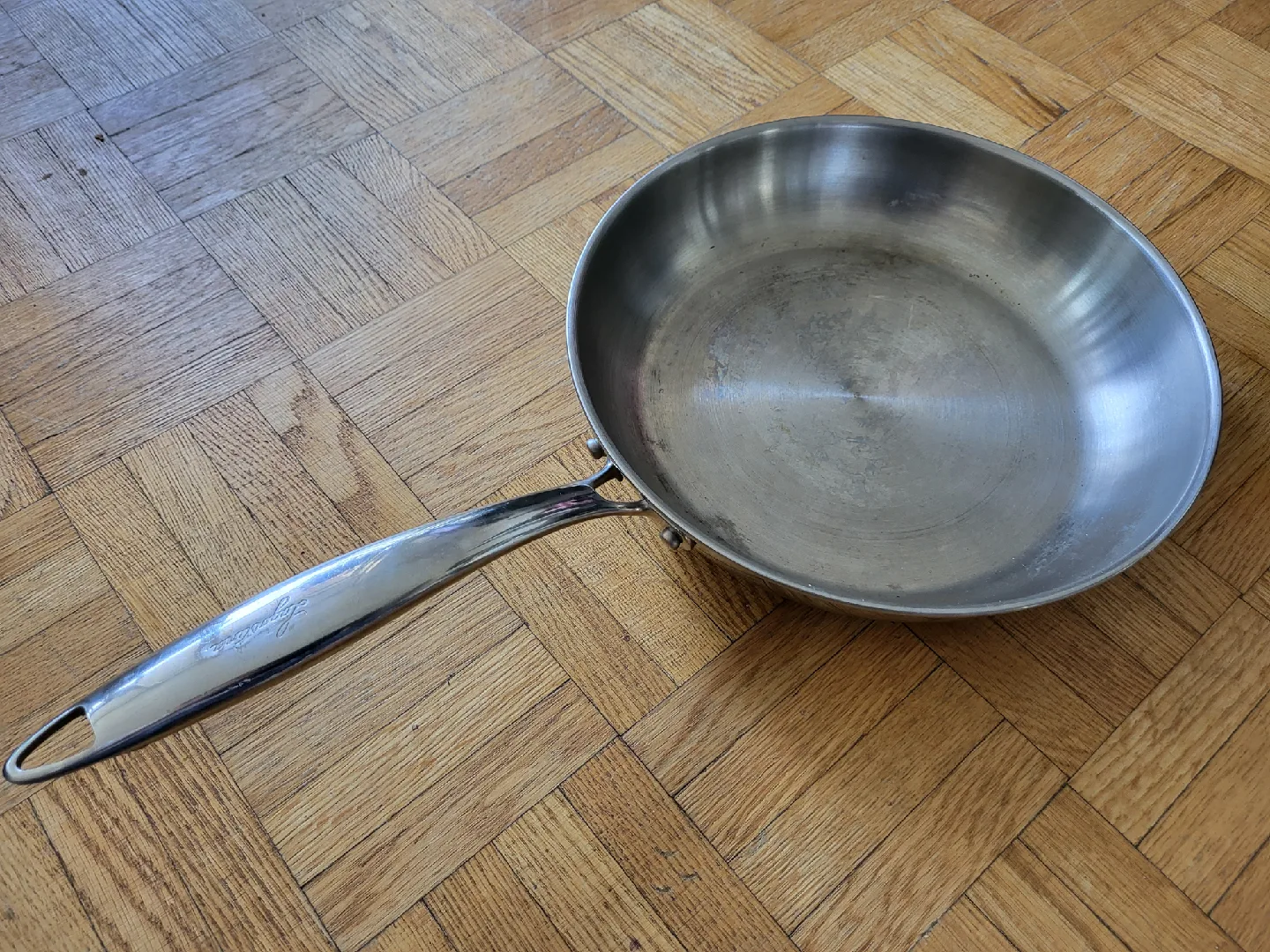 Lagostina stainless steel pan 25 cm image indicator(5)